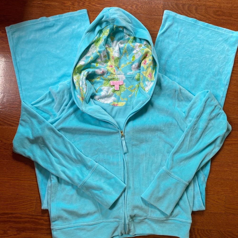 Lilly Pulitzer Vintage Track Suit Size Large
